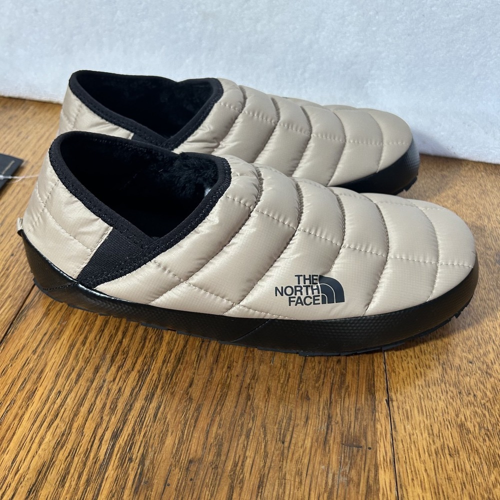 The North Face Mens Size 9 Beige Thermoball Traction Mules V Shoes - Picture 5 of 7